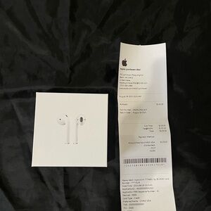 Apple Wireless Earbuds in White